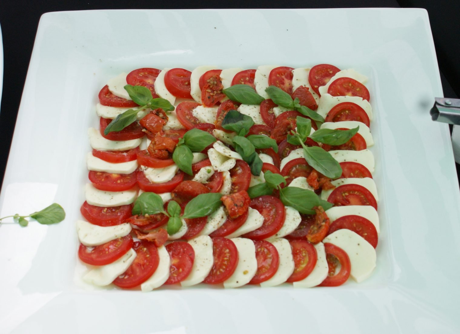 Italiaans buffet mozzarella en tomaat