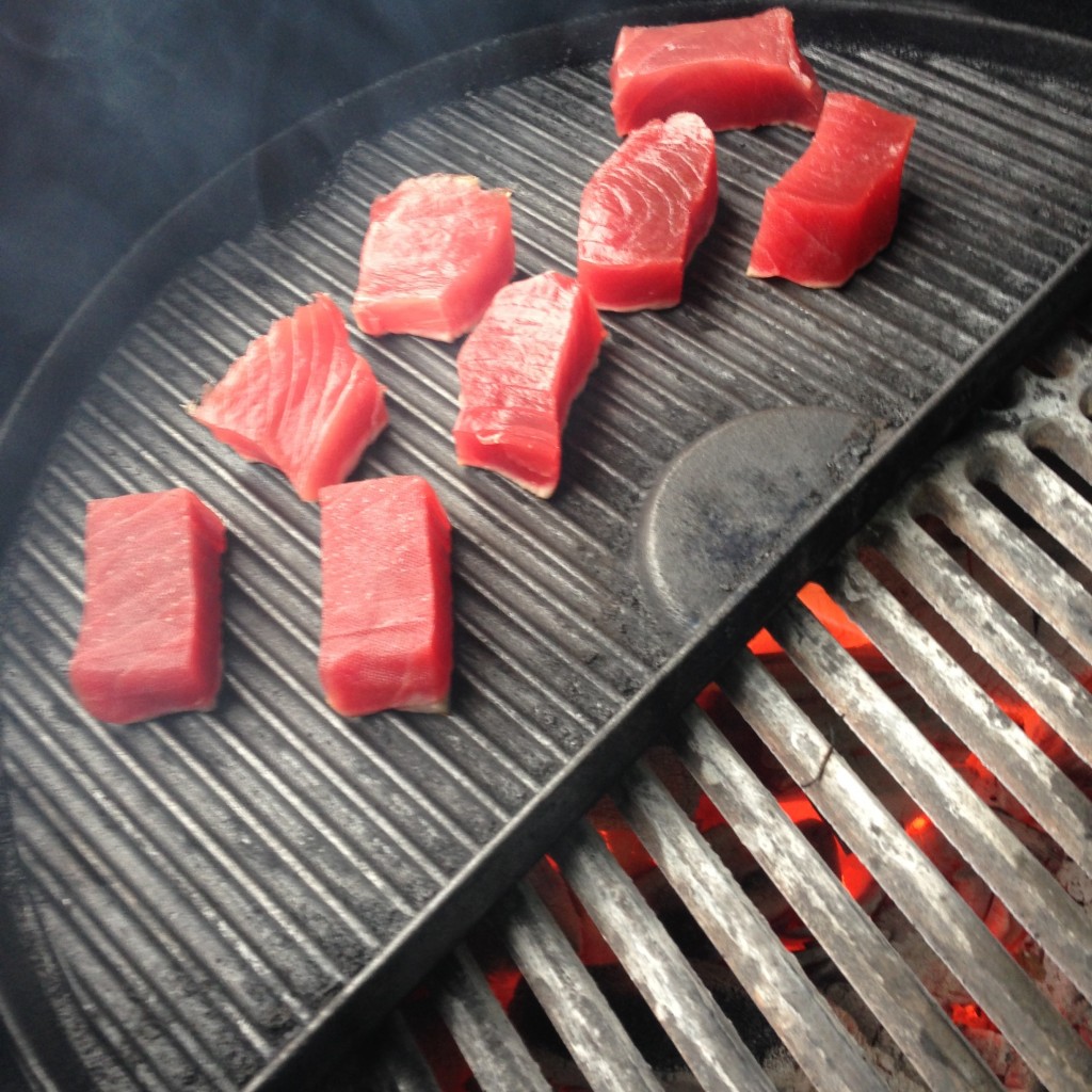 Gegrilde tonijn