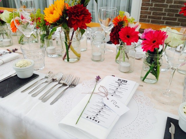 Tafel aankleding Huischef