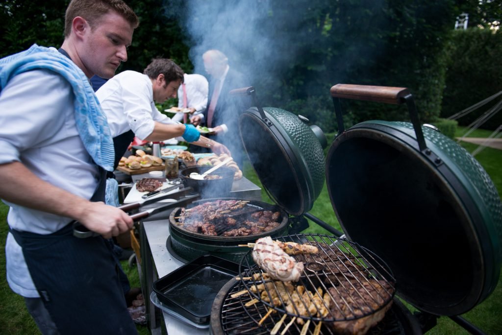BBQ Chef bruiloft in Bussum