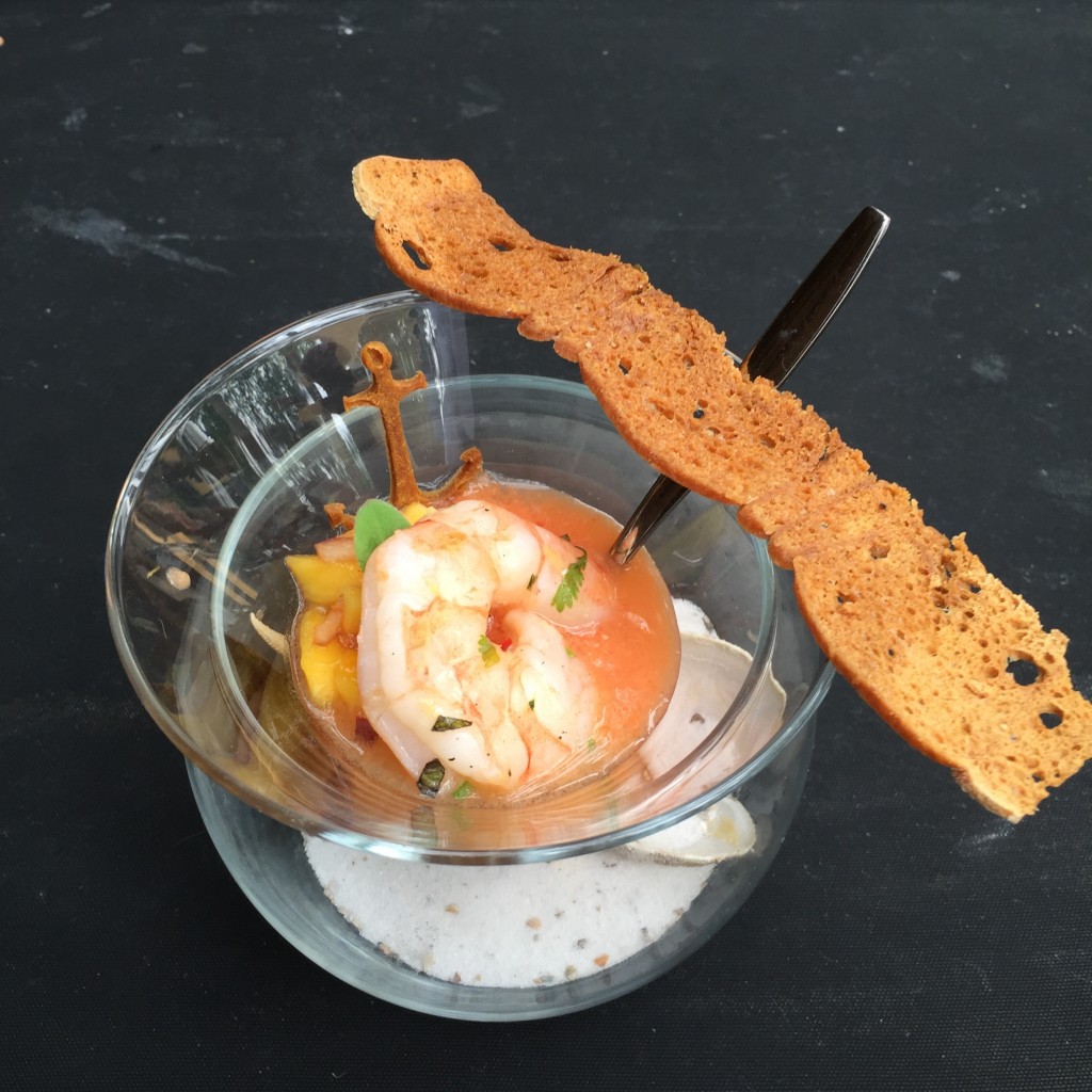 Gamba's van het bbq menu Huischef