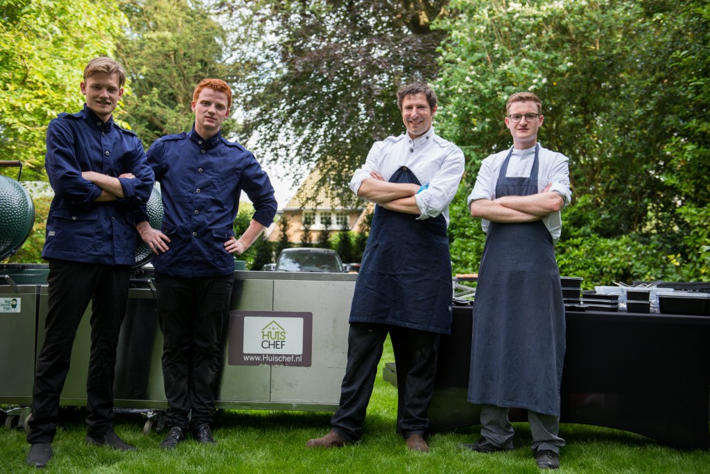 Huischef catering team