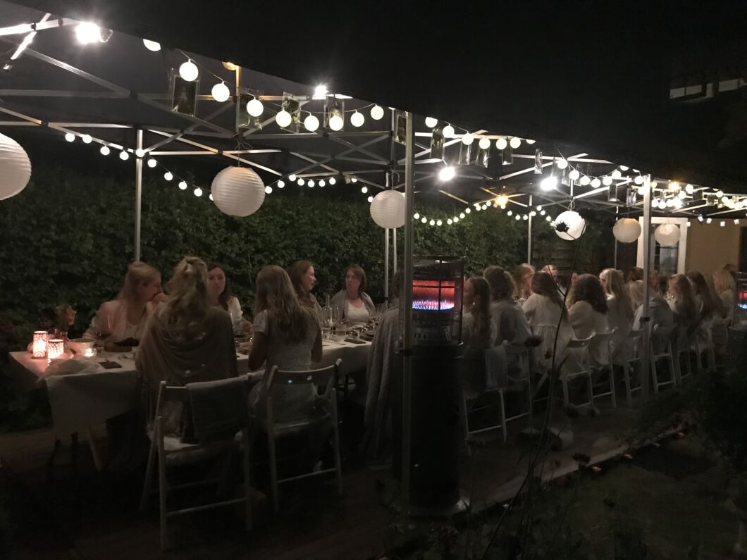 21 diner met kok