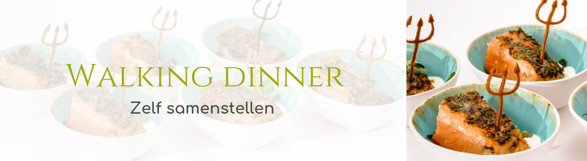 walking dinner zelf samenstellen