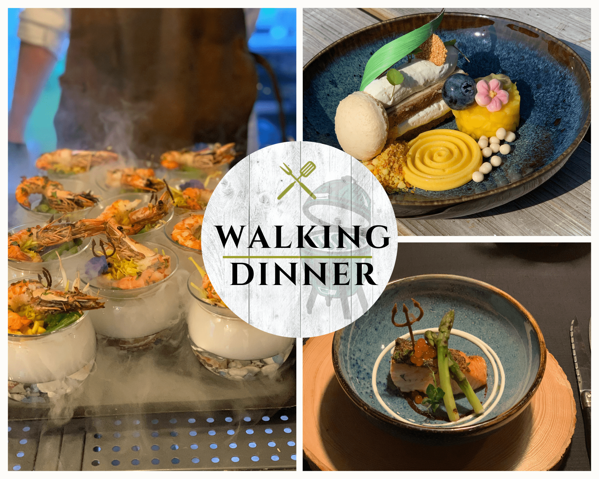 Stel uw eigen Walking dinner van de Big Green Egg en Ofyr samen Huischef