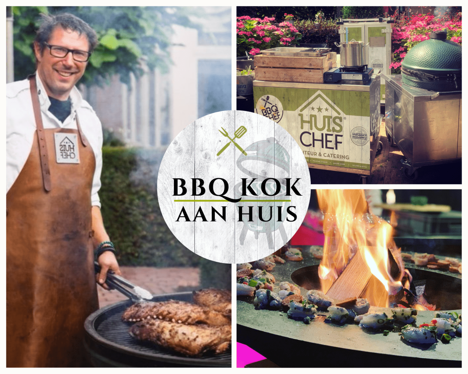 BBQkok aan huis geheel barbecue HuisChef
