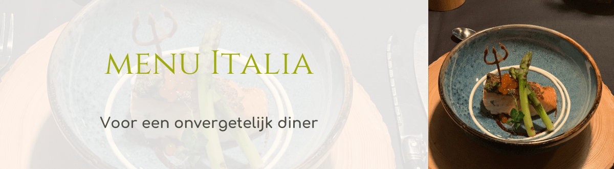 Thuis Chef menu Italia