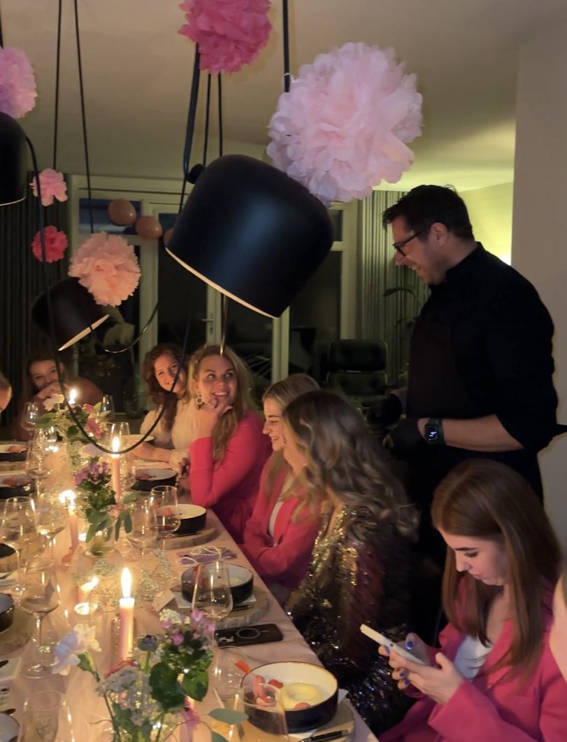21 diner met chef